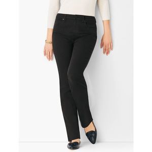 Talbots | NWOT High-Waist Straight Leg Jeans Black Size 2P